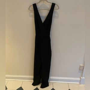 WAYF | Black Jumpsuit with Pockets | Size L